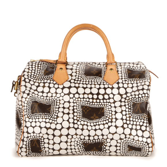 Louis Vuitton Ltd. Ed. Yayoi Kusama Town Speedy 30 - Picture 4 of 9